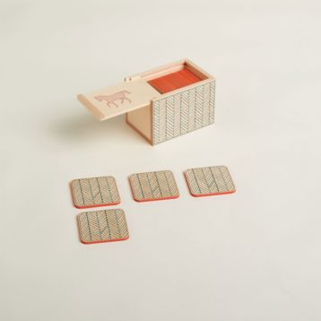 エルメス　ボードゲーム　希少品 HERMES エルメス ホースカット チェス セット プチモデル プチモデル